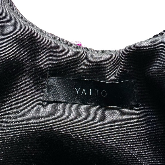 Carlton Yaito Wool Flannel Knot Bag Multicolor Small Purse - Picture 13 of 13